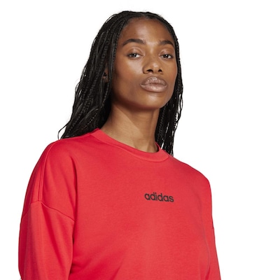 Blusão Adidas French Terry - Feminino - Foto 3