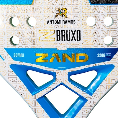Raquete Beach Tennis Zand Z Bruxo 12k 2025 Antomi Ramos - Foto 3