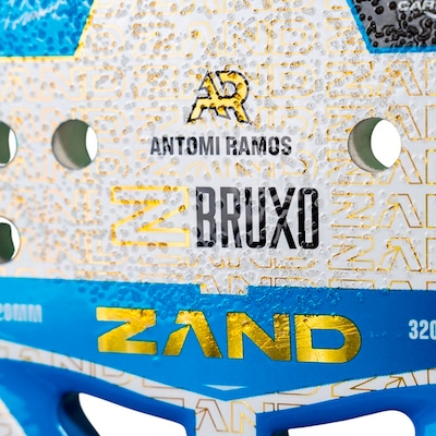Raquete Beach Tennis Zand Z Bruxo 12k 2025 Antomi Ramos - Foto 6