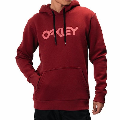Blusão de Moletom Oakley Canguru B1B PO - Masculino - Foto 1
