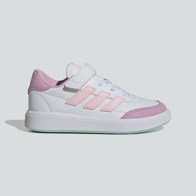 Tênis adidas Courtblock - Infantil - Foto 2