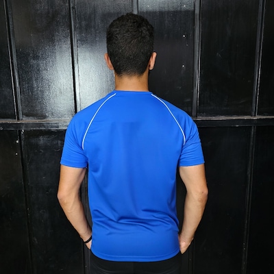 Camisa do Cruzeiro Basic Celeste - Masculina - Foto 6