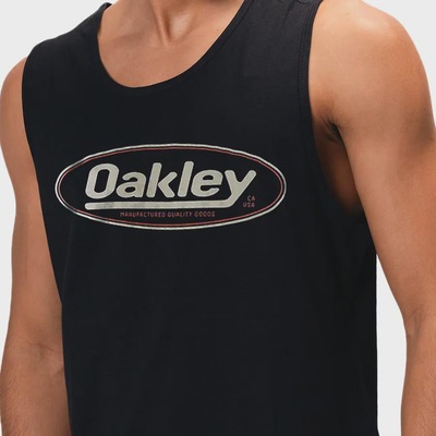 Camiseta Regata Oakley Garage Tank - Masculina - Foto 3