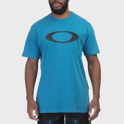 Camiseta Oakley Oellipse Tee Astral Blue - Masculina - Foto 1