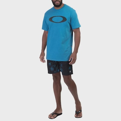Camiseta Oakley Oellipse Tee Astral Blue - Masculina - Foto 3