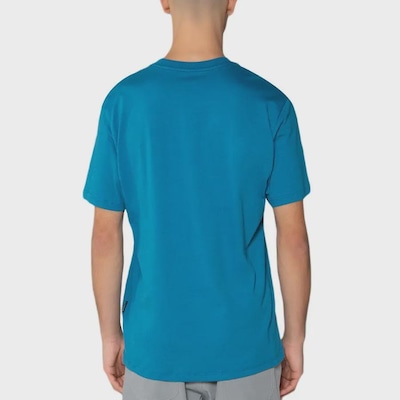 Camiseta Oakley Heritage Nuts Logo Astral Blue - Masculina - Foto 3