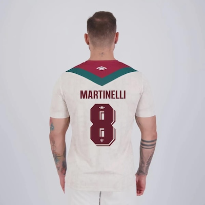 Camisa Fluminense Umbro III 2024 8 Martinelli - Masculina - Foto 1