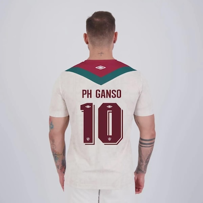 Camisa do Fluminense Umbro III 2024 10 Ganso - Masculina - Foto 1