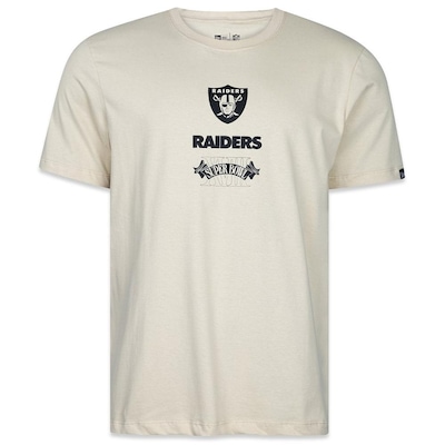 Camiseta New Era Las Vegas Raiders NFL Camuflada Areia - Masculina - Foto 1
