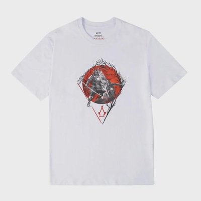 Camiseta MCD Assassins Creed Pipa Realis - Masculina - Foto 1