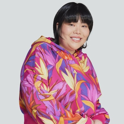 Blusão adidas X Farm Plus Size Com Capuz - Feminino - Foto 6