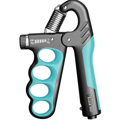 Hand Grip Gold Sports Garra com Carga de 5 a 100 kgs - Mola Aço Carbono com Contador - Foto 1