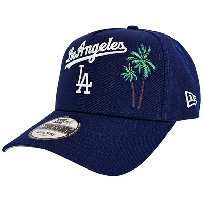 Boné Aba Curva New Era 9FORTY A-Frame Los Angeles Dodgers Fan MLB - Adulto - Foto 5