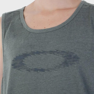 Camiseta Regata Oakley Ellipse Graphic Tank Herb - Masculina - Foto 3