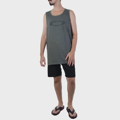Camiseta Regata Oakley Ellipse Graphic Tank Herb - Masculina - Foto 4