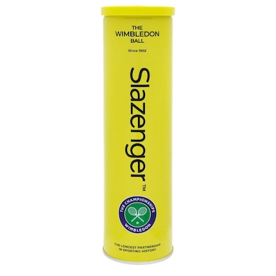 Bola de Tênis Slazenger Wimbledon All Court Tubo - 4 Unidades - Foto 1