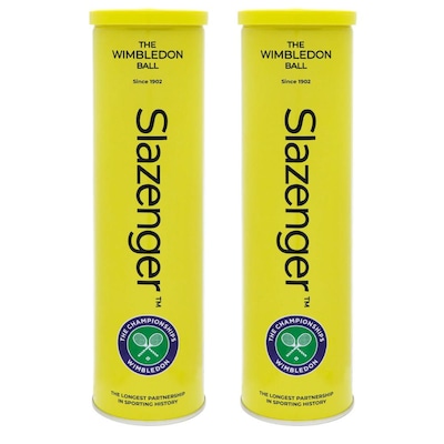 Bola de Tênis Slazenger Wimbledon All Court com 2 Tubos - Foto 1