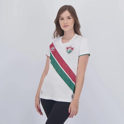 Camisa do Fluminense Umbro II 2024 21 J. Arias - Feminina - Foto 4