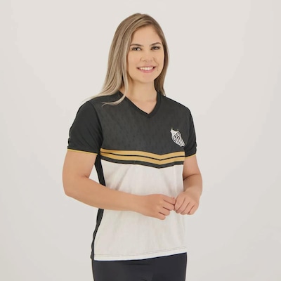 Camisa do Santos Neymar JR 10 Study - Feminina - Foto 3