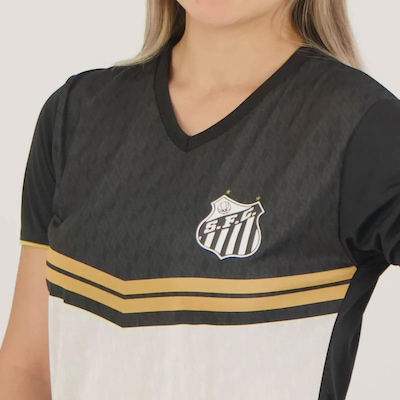 Camisa do Santos Neymar JR 10 Study - Feminina - Foto 5
