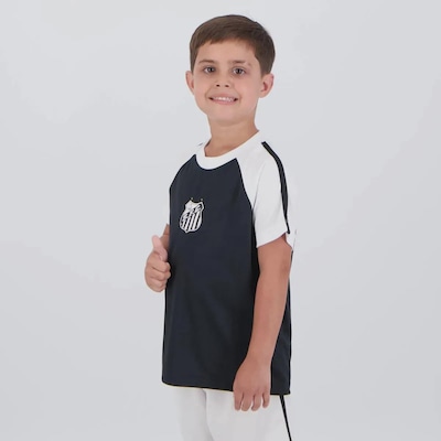 Camisa do Santos Neymar JR 10 Farol - Infantil - Foto 4