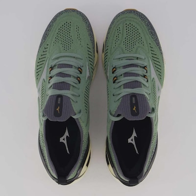 Tênis Mizuno Wave Endeavor 3 Militar - Masculino - Foto 4