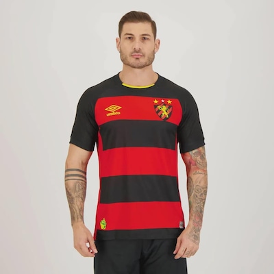 Camisa do Sport Recife Umbro I 2023 9 Vágner Love - Masculina - Foto 2
