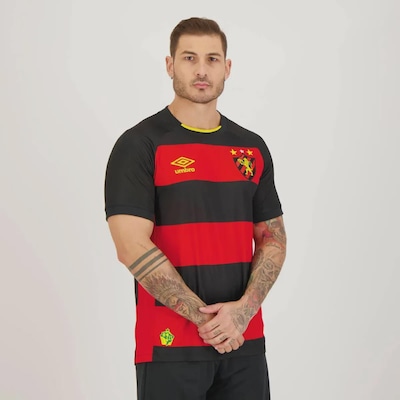 Camisa do Sport Recife Umbro I 2023 9 Vágner Love - Masculina - Foto 3