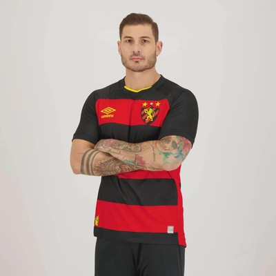 Camisa do Sport Recife Umbro I 2023 9 Vágner Love - Masculina - Foto 4