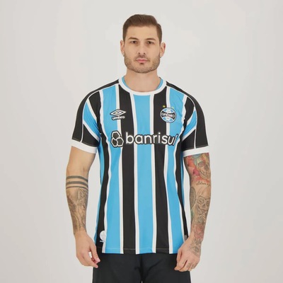 Camisa do Grêmio Umbro I 2023 3 Geromel - Masculina - Foto 2