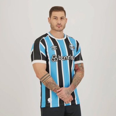 Camisa do Grêmio Umbro I 2023 3 Geromel - Masculina - Foto 3
