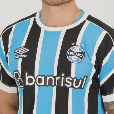 Camisa do Grêmio Umbro I 2023 3 Geromel - Masculina - Foto 5