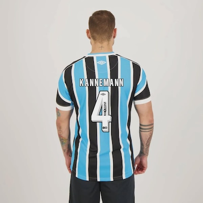 Camisa do Grêmio Umbro I 2023 4 Kannemann - Masculina - Foto 1