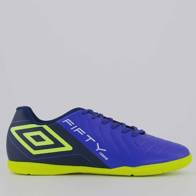 Chuteira Futsal Umbro Fifty VI League Adulto - Foto 1