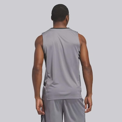 Camiseta Regata adidas 3 Stripes - Masculina - Foto 2