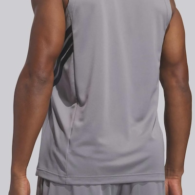 Camiseta Regata adidas 3 Stripes - Masculina - Foto 5