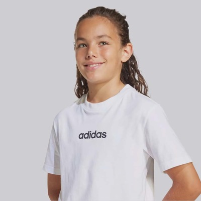 Camiseta adidas Logo Linear - Infantil - Foto 3