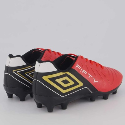 Chuteira de Campo Umbro Fifty - Infantil - Foto 3