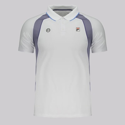 Camisa Polo Fila Backspin Short Sleeve Rio Open 25 - Masculina - Foto 1