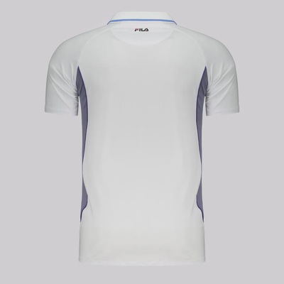 Camisa Polo Fila Backspin Short Sleeve Rio Open 25 - Masculina - Foto 2