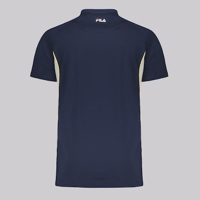 Camisa Polo Fila Backspin Short Sleeve Rio Open 25 - Masculina - Foto 2