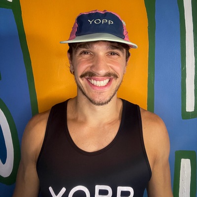 Boné Aba Reta Yopp Esportivo Ultraleve e Respirável 5 Painel - Adulto - Foto 5