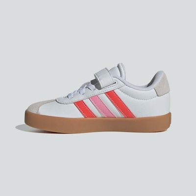 Tênis adidas VL Court 3.0 - Infantil - Foto 3