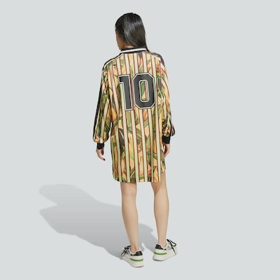 Vestido adidas Premium X Farm - Feminino - Foto 4