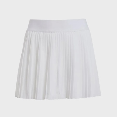 Saia adidas Plissada Club Tennis Climacool - Infantil - Foto 1