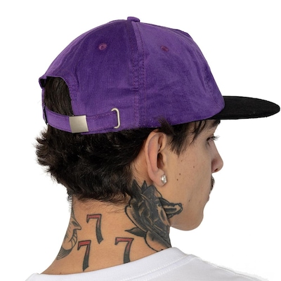Boné Aba Reta Lost Dad Cap Lost Veludo - Adulto - Foto 2