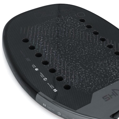 Raquete de Beach Tennis Shark Black Pro 2025 - Foto 2