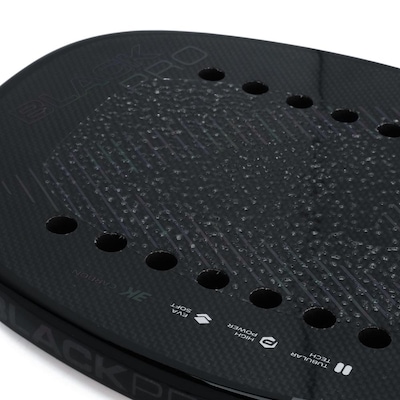 Raquete de Beach Tennis Shark Black Pro 2025 - Foto 4