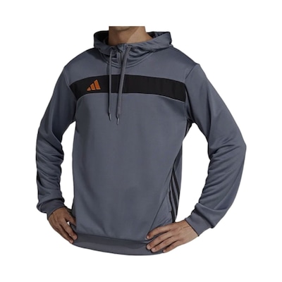 Blusão de Moletom adidas Essentials com Capuz - Masculino - Foto 3