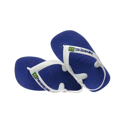 Chinelo Havaianas Baby Brasil Logo Fc - Infantil - Foto 4